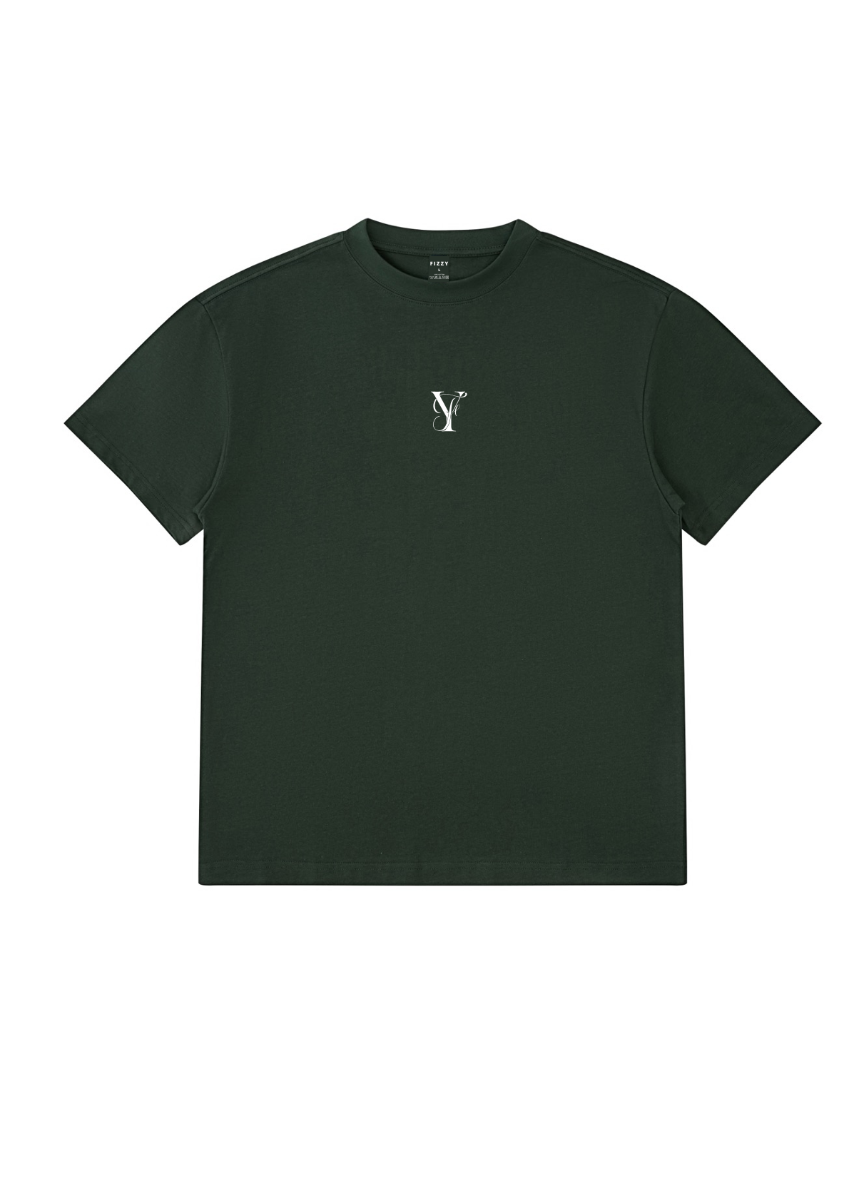 Logo Oversized Tee - Leaf Green