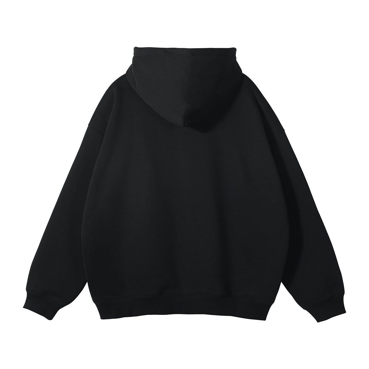 Oversized Zipper Black