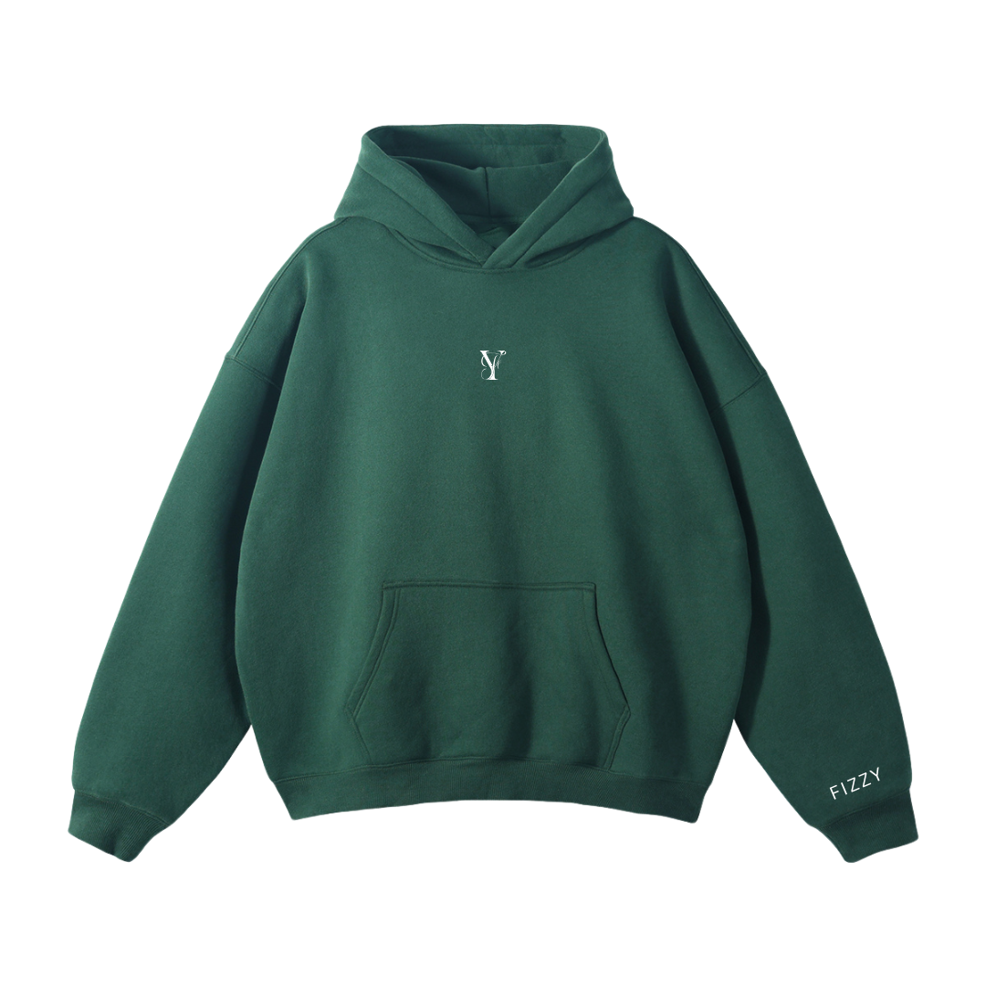 Oversized Hoodie Forest Green