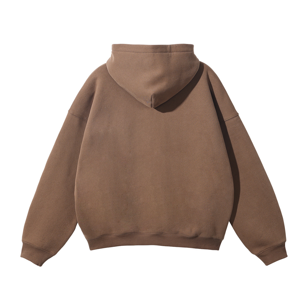 Oversized Hoodie Brown